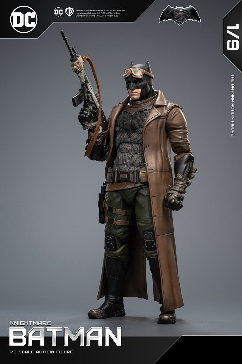 BVS batman Fondjoy Nightmare Desert Batman 19cm Action Figure DC Movie Characters Collectible Model PVC Model Boys Birthday Gift