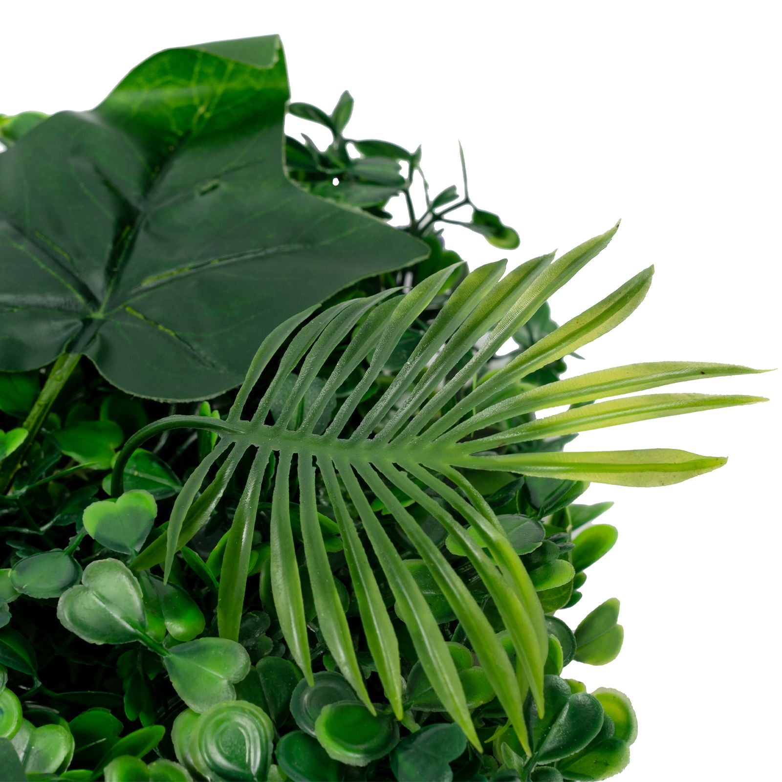 6 Pack Artificial Greenery Wall 60x40cm Faux Plant Panel for Garden Balcony Porch Wedding Party Indoor Outdoor Decoration