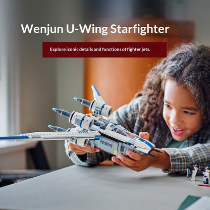 LEGO Building Blocks for Star Wars LG-75399U Wing Fighter, Boys' and Children's Toys, Birthday and Christmas Gifts