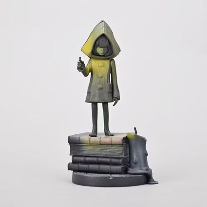 Jogo Quente GK Little Nightmares Anime Figure Six Maya Yamaoka Mono Action Figure Modelo Brinquedos Presente de Natal Decoração de Quarto