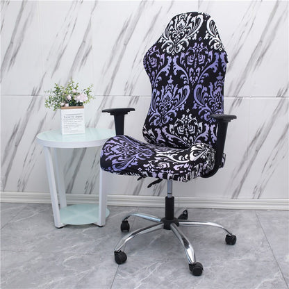 Gaming Chair Covers Elastic Spandex Office Staff Rotating Lift Home Armchair Protector E-sports Computer Seat Cases silla gamer