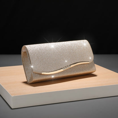 Party Ladies Sling Bags in Wholesale Price Luxury Handbags for Women Sliver Envelop Handbags Night Evening Clutch Birthday Gifts