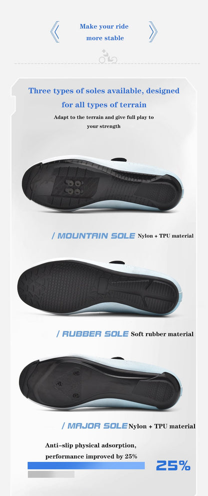 MTB Cycling Shoes Men Sports Dirt Road Bike Shoes Flat Speed Cycling Sneakers Flats Mountain Bicycle Footwear SPD Cleats Shoes