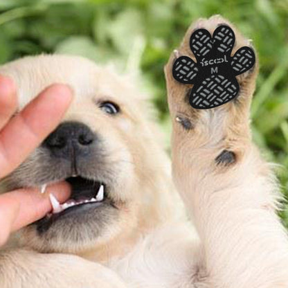 4-Pack Almofadas Antiderrapantes para Patas de Cães, Adesivos de Proteção para Patas de Cães com Adesivo Mais Forte para Chão Duro ou Lesões