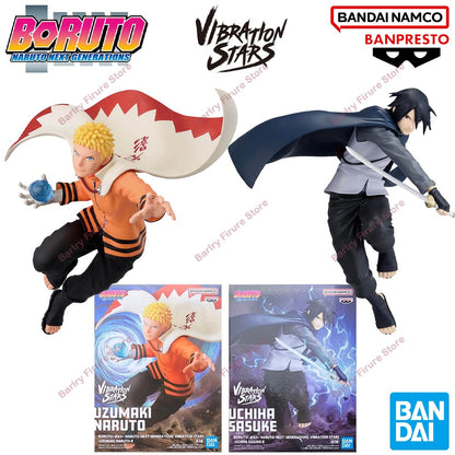 Em Estoque BANPRESTO Vibration Stars Boruto: Naruto Next Generations Uzumaki Boruto Uchiha Sasuke Anime Figure Brinquedos em Caixa