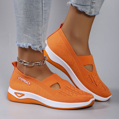 Women's summer breathable mesh flat shoes women's shoes casual sneakers shoes, clearance free shipping