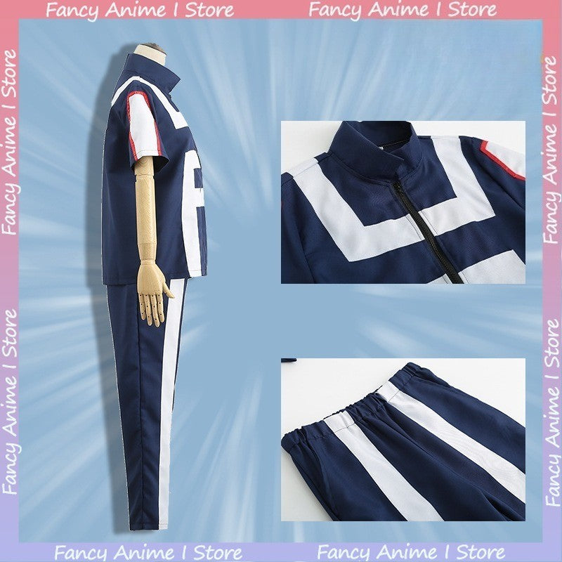 Anime My Hero Academia Cosplay Clothing Men Women School Uniform Midoriya Izuku Suit Sports Uniform Handsome Role Play Outfit