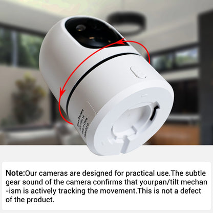 O-Kam Pro 5MP 2.4G/5G WiFi Indoor Baby Monitor Security Camera | One-Touch Call | Color Night Vision | Human Tracking | 355° PTZ