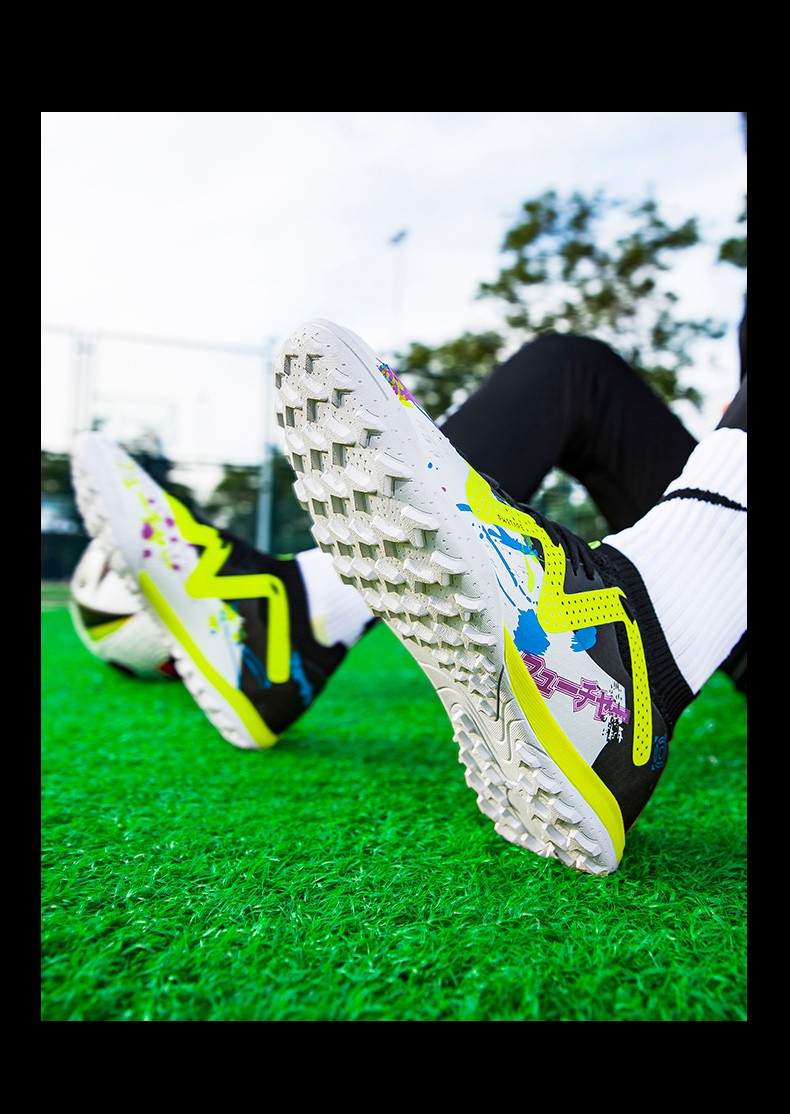 Men Society Soccer Shoes Cleats Professional Football Field Boots Fast Grass Training Football Shoes High Quality Sneaker Match