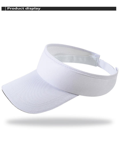 Sunshade and Sunscreen Hat for Men and Women Outdoor Sports Sun Hat UV Running Empty Top Hat Leisure Baseball Hat Women's Summer