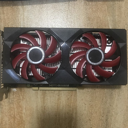 Placas de vídeo XFX RX 560 4GB GPU 128 Bit usadas para placas gráficas AMD Radeon RX560D GDDR5 para computador de mesa, jogos, não para mineração