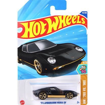 Hot Wheels C4982 2025-J Ferrari Mercedes F1 McLaren Porsche 1:64 Alloy Cars, Diecast Model Collection for Racing Fans & Kids
