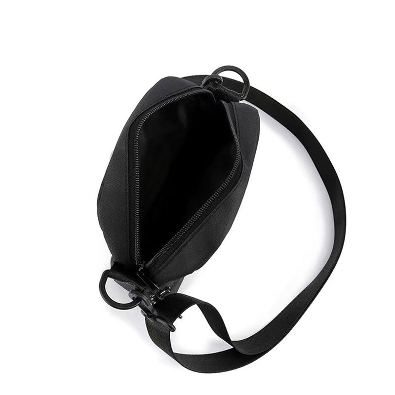 Men's Bag, Available in Single Shoulder or Cross-Body Design, Suitable for Daily Use during School Made of Nylon Material