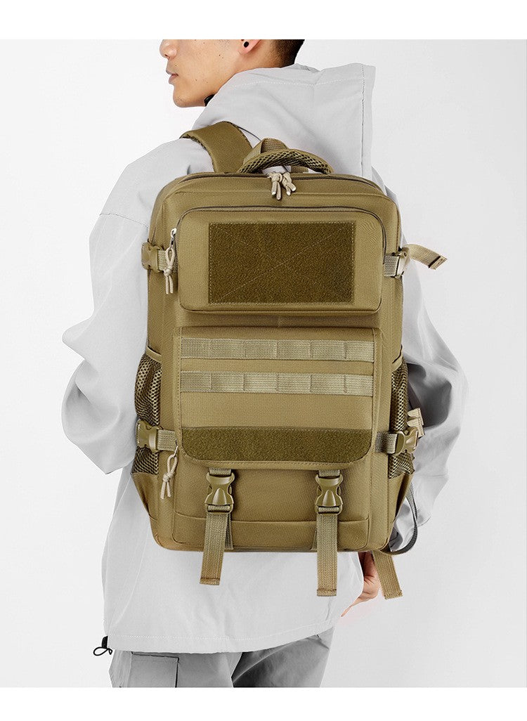 40L Waterproof Outdoor Tactical Backpack Men Travel Daypack Climbing Hiking Trekking Hunting Fishing Camping Sports Rucksacks