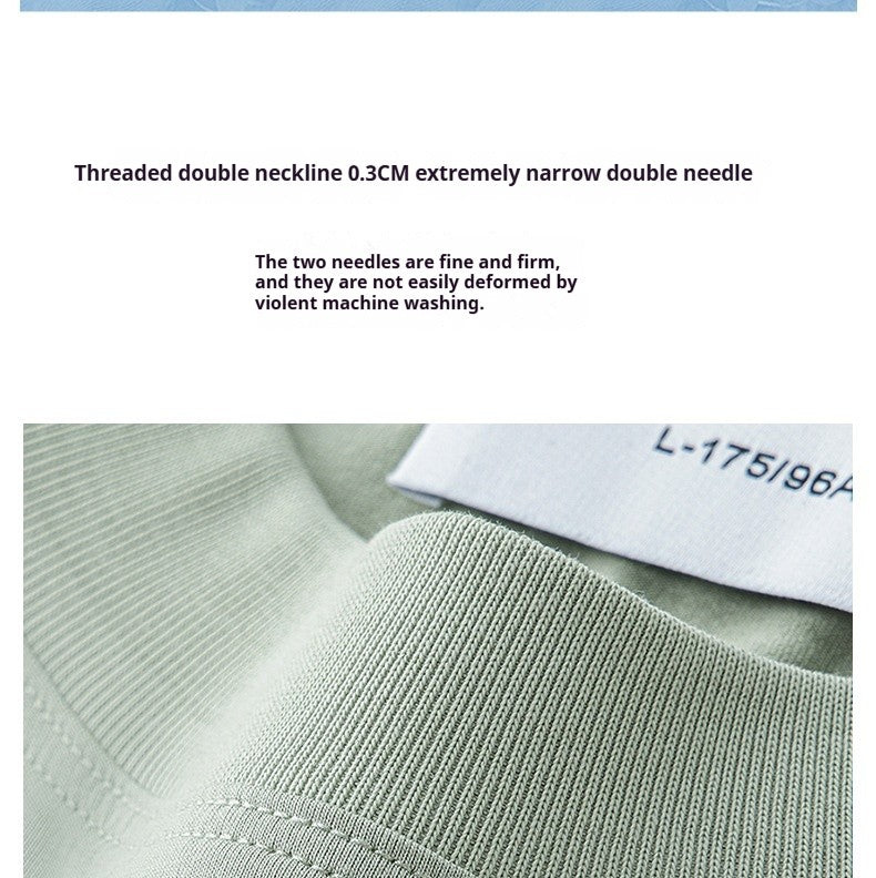 64% Cotton 25% Bamboo Fiber Cool T Shirt Men Short Sleeve Summer Tops For Men Round Neck Skin Friendly Solid Color Male Clothes