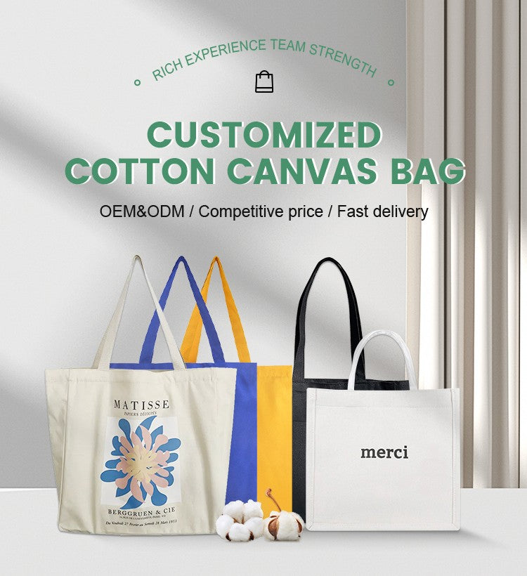 Atacado a Granel 100 peças/lote Saco de Algodão Reutilizável Sacolas de Lona Personalizadas com Logotipo