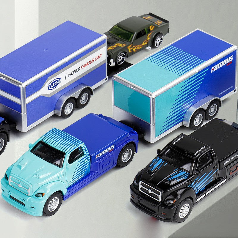 Caminhão Scania Contêiner 1:64 Caminhão Contêiner Americano Liga de Metal Diecast Modelo de Carro Veículos em Miniatura Colecionáveis Hobby Presente