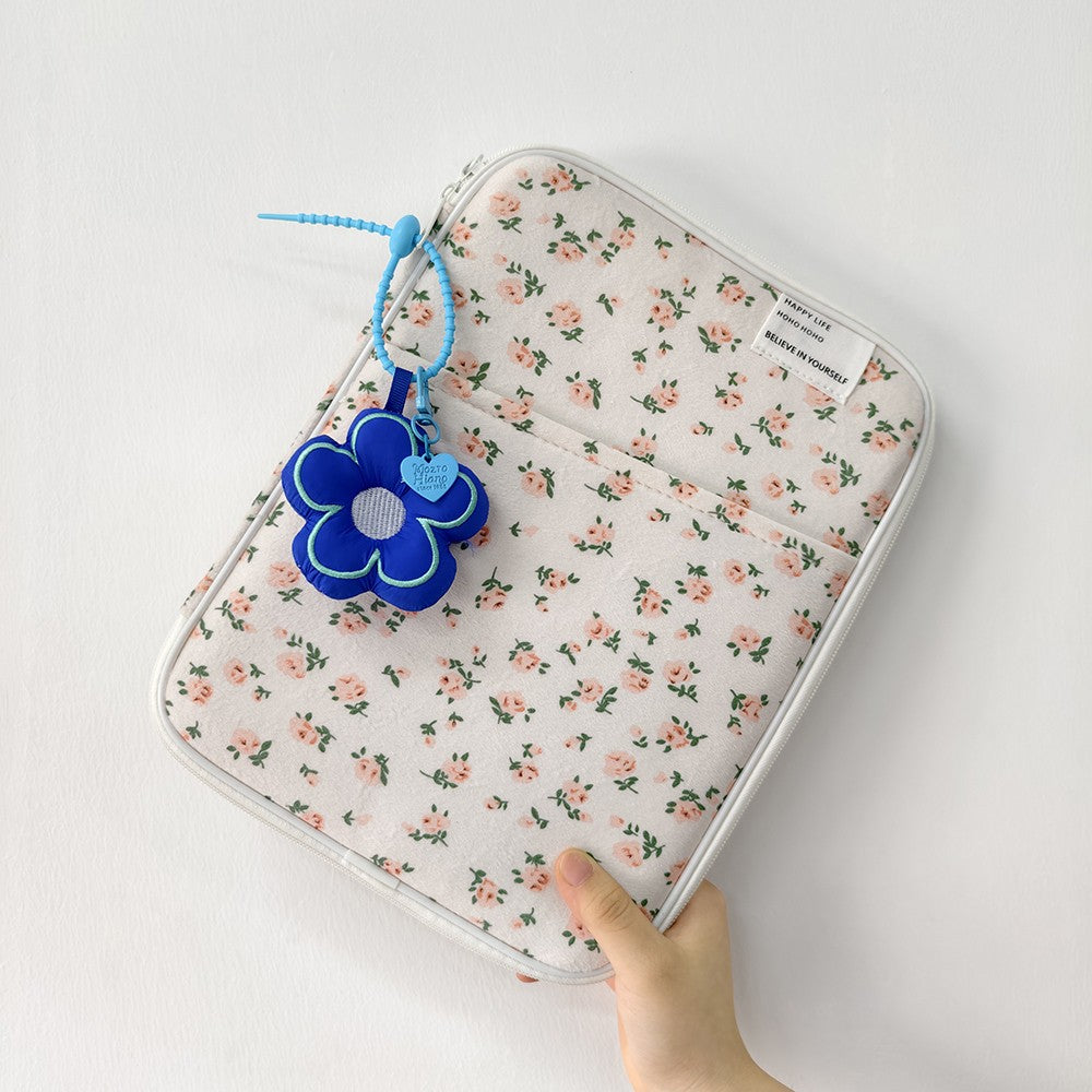 Laptop protective case compatible with HP MI Macbook 11 13-14 inch shockproof plush laptop bag, portable tablet protective bag