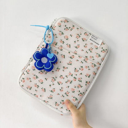 Laptop protective case compatible with HP MI Macbook 11 13-14 inch shockproof plush laptop bag, portable tablet protective bag