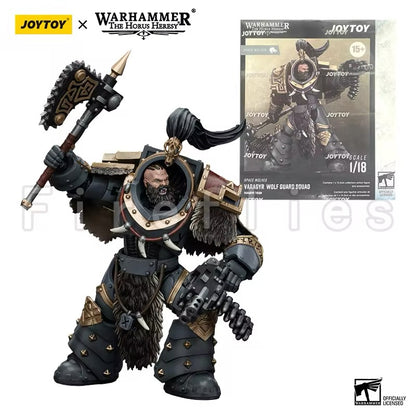 1/18 JOYTOY Action Figure 40K The Horus Heresy Space Wolves Figures And Mechas Logan Ghostwolf Anime Model Toy
