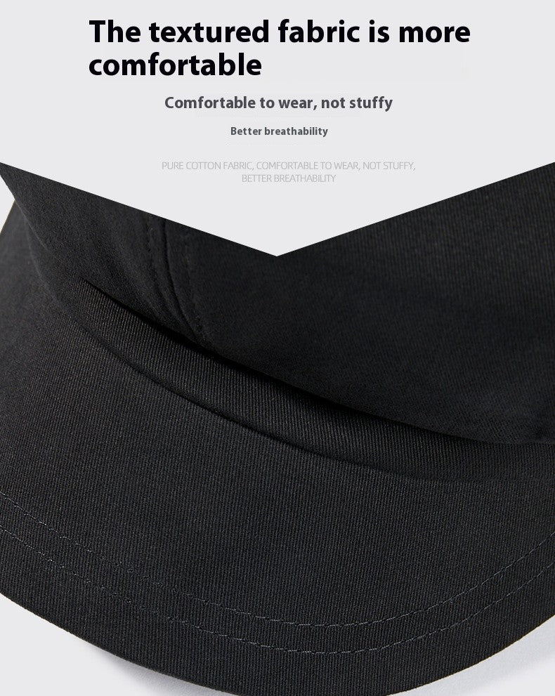 Beret Men's Fashion Spring and Summer Versatile Newsboy Cap Painter's Cap British Vintage Hat Octagonal Cap for Men and Women