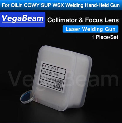 Lente de Colimação e Focagem para Soldagem a Laser D20x4.5 F150 F200 D16x5 F50 F60 SUP20S SUP21T SUP23S/T para Soldagem Portátil WSX HW QiLin