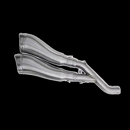For VOGE CU525 special modified accessory HA dolphin dual exhaust system - the full-length sound is deep and low-pitched.