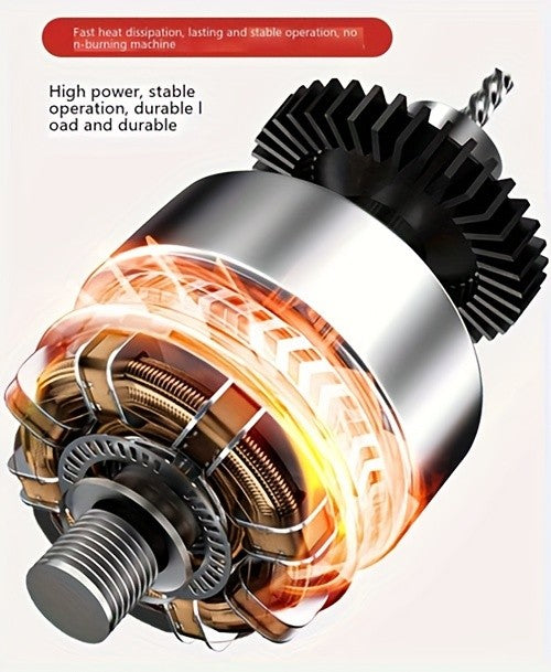 Serra Tico-Tico Elétrica - Serra Tico-Tico de 710W com 6 Velocidades Ajustáveis, Ferramenta Elétrica Multifuncional para Trabalhar Madeira, 110V EUA, Vermelha