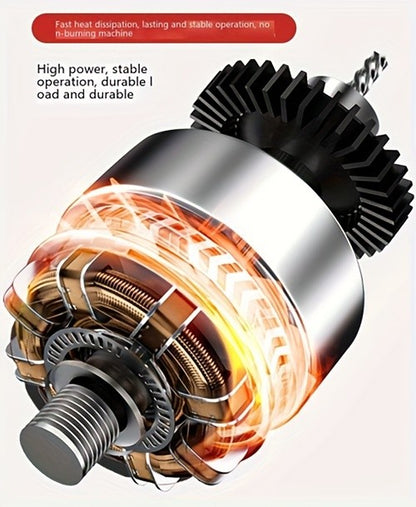 Serra Tico-Tico Elétrica - Serra Tico-Tico de 710W com 6 Velocidades Ajustáveis, Ferramenta Elétrica Multifuncional para Trabalhar Madeira, 110V EUA, Vermelha