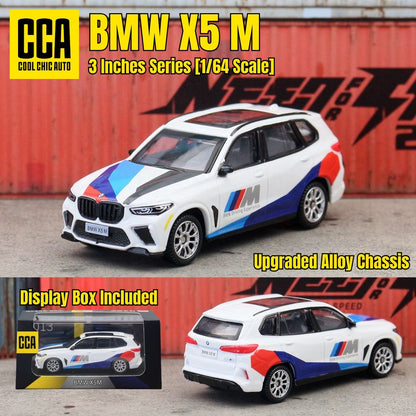 CCA 1/64 Carrinho de Brinquedo Diecast Com Caixa de Exibição GULF BMW Volkswagen Lamborghini Chevrolet Ford Rodas Livres Coleção Miniatura