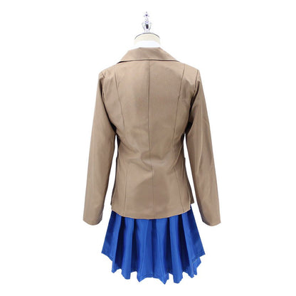 Heartbeat Literature Club Monica Cosplay Sayuri Natsuke Cosplay Costume Wig Set School Uniform Girls Female Clothing