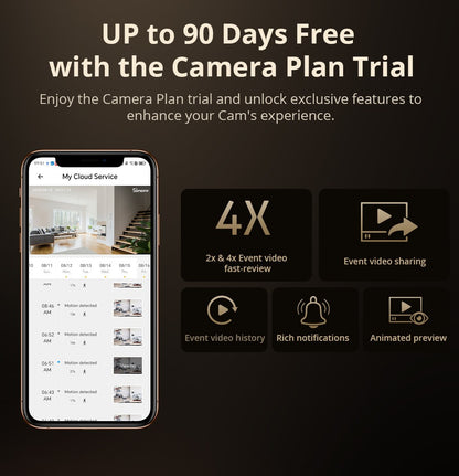 Câmera de Segurança Inteligente WiFi SONOFF CAM Slim Gen2 1080P HD Detecção de Movimento Áudio Bidirecional Visão Noturna Suporte Alexa Google