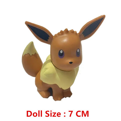 Boneco de Anime Pokémon Pikachu Charizard Mewtwo Dragão Voador Figura de Coleção de Monstros de Bolso Brinquedos de Ação Modelo Presente de Aniversário Infantil
