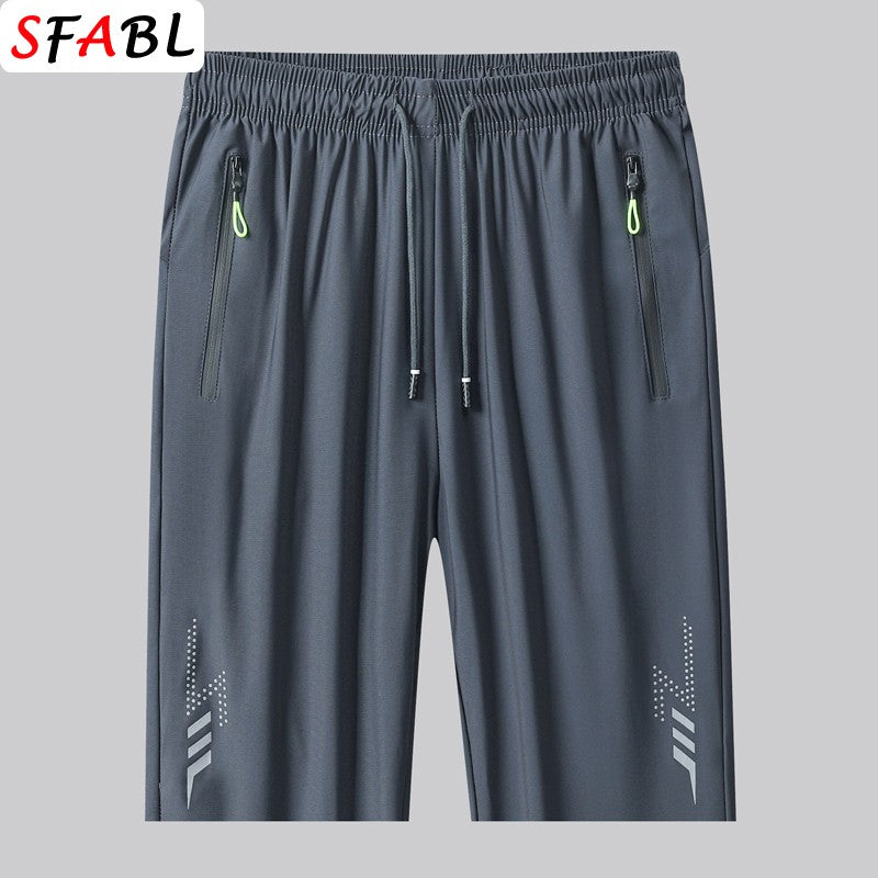 Sports Shorts Men Summer Quick-drying Breathable Drawstring Shorts Male Beach Short Pants for Men New Gym Fitness Bottom Summer