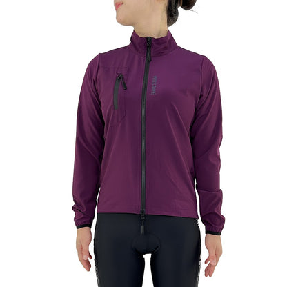 WOSAWE Women Cycling Jackets Cycling Tops Riding Bike Windproof MTB Coat Reflective Jacket