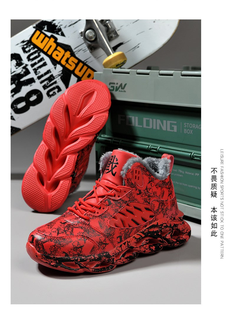 men boots 2023 New Winter Slippers Warm Men Shoes Waterproof Non-Slip Plush Sneakers Male tenis shoes Boots Men Sneakers Winter