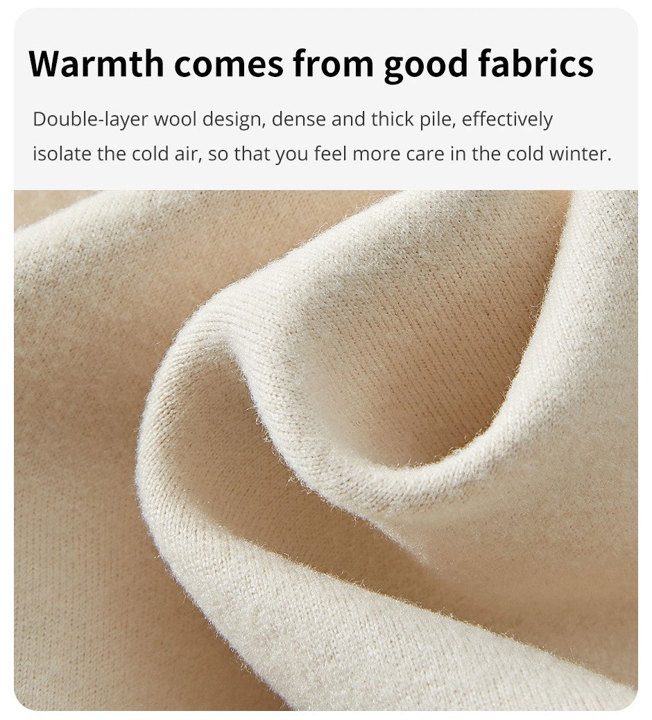Autumn and winter men's long-sleeved trousers suit comfortable leisure sports warm suit plus size fat men's home underwear suit