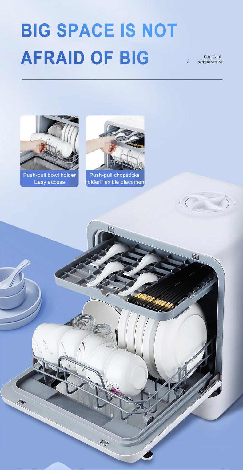 Household Desktop Mini Drawer Dishwasher Portable Kitchen Intelligent Dish Washer Factory Dishwasher Machine OEM
