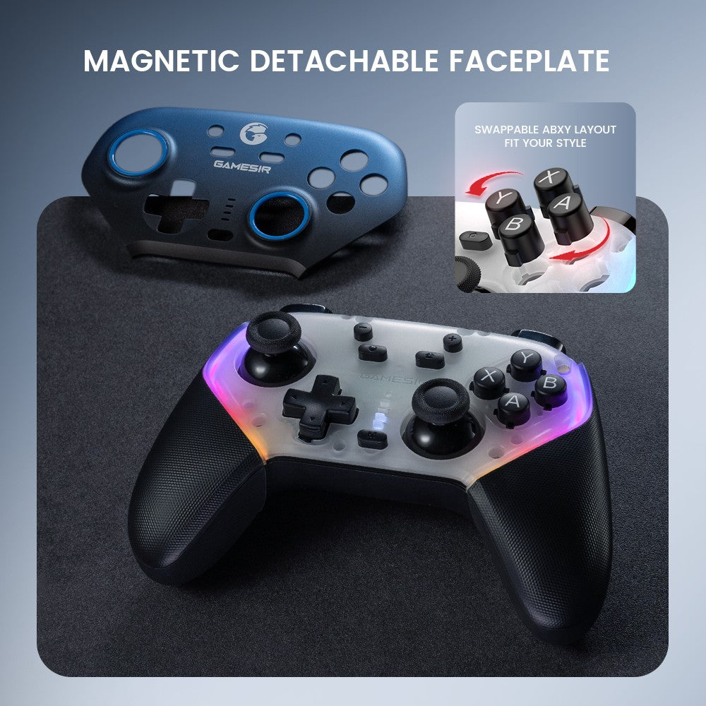 GameSir Super Nova Wireless Pro Controller with Charging Station, Hall Effect Joystick for Nintendo Switch / PC / Android / iOS