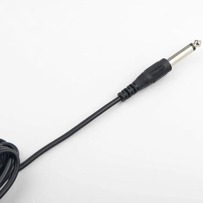 Microfone Dinâmico Profissional Com Fio Vocal para Gravação Karaokê Tubo de Voz 6.35mm /3.5mm