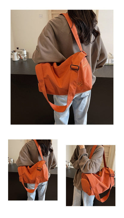 Portable Multifunction Travel Tote Bag High Capacity With Shoes Pocket Sports Gym Bag Luggage Shoulder Bag Fitness Yoga Daypack