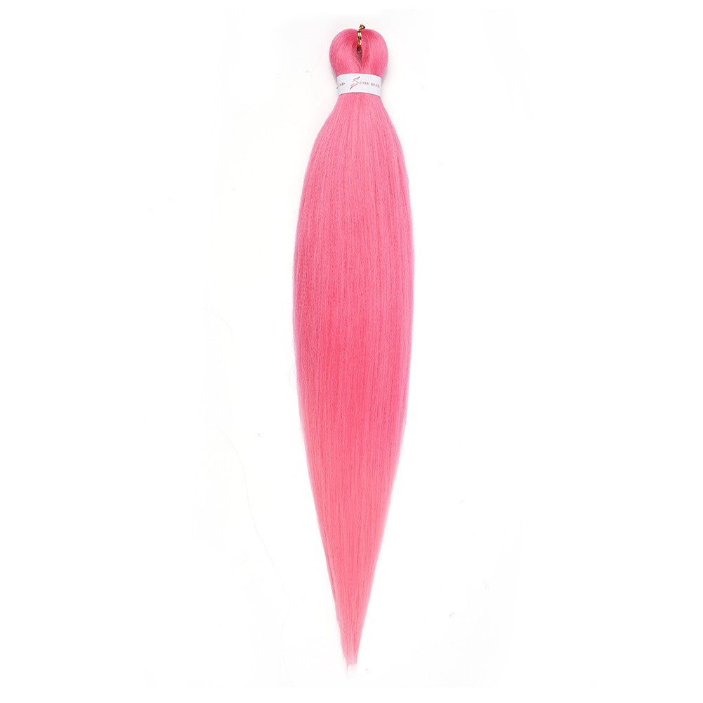 Cabelo Sintético Trançado Pré-esticado Profissional Sem Coceira Fibra Que Sela Em Água Quente 30'' Ombre Textura Yaki Extensões de Cabelo para Trança