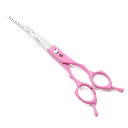 Purple Dragon 6.5" 7" Japão 440C Tesouras de Tosa para Cães Tesouras Retas Tesouras Desbastadoras Tesouras Curvas para Cima/Baixo Tesouras para Animais de Estimação Z4009