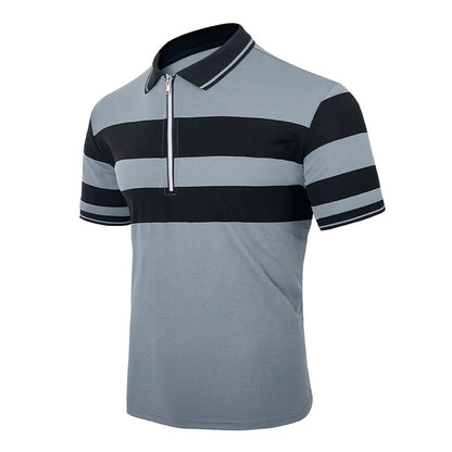 2025 Men's Summer Short Sleeve Polo Shirts Casual Breathable Comfortable Polo Shirt Print High Quality Male T-Shirt Dropshipping