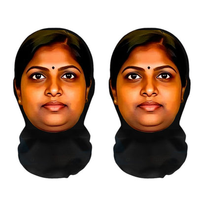 1-2Pcs 3D Party Realistic Mask Headgear, Indian-style Abstract and Funny Cosplay Mask, Essential Equipment for Party