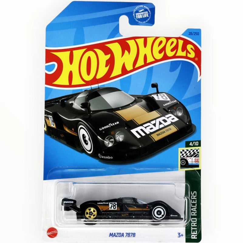 Hot Wheels  Premium Car Culture Mazda 787B Series Collectible 1:64 Scale Die-Cast Vehicle Model Cars