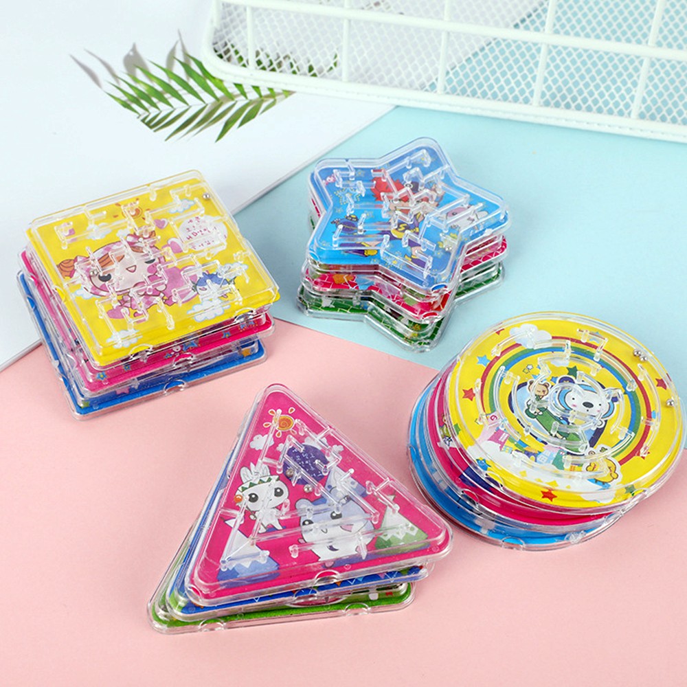 30/50 Pcs Fun Four Styles Track Bead Maze Toy Kids Birthday Party Baby Shower Gift Christmas Gift Carnival Gift Classroom Prize