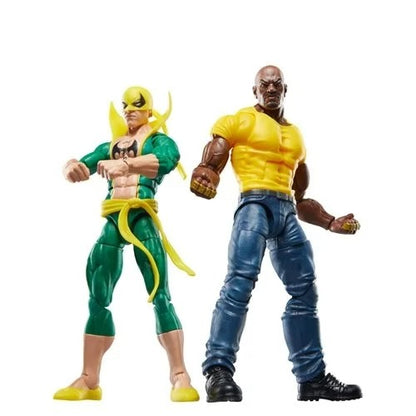 Original Comic Version Marvel Legends 85th Anniversary Iron Fist And Luke Cage Figura Anime Colecionável Retrô Modelo