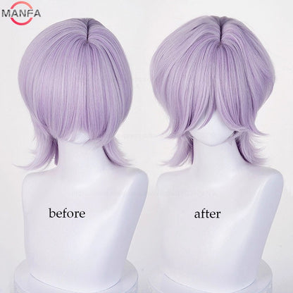 Current fashion trend music singer team role-playing wig Heat Resistant Synthetic Hair Anime Wigs +Wig Cap