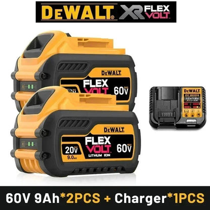 Bateria recarregável de íons de lítio DHL Ship DEWALT 20V 6.0Ah para ferramentas elétricas, substituição de bateria max DCB184 DCB200 DCB182 DCB180 DCB181